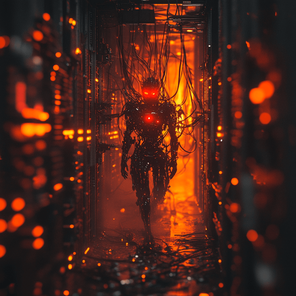 Cybernetic entity awakening